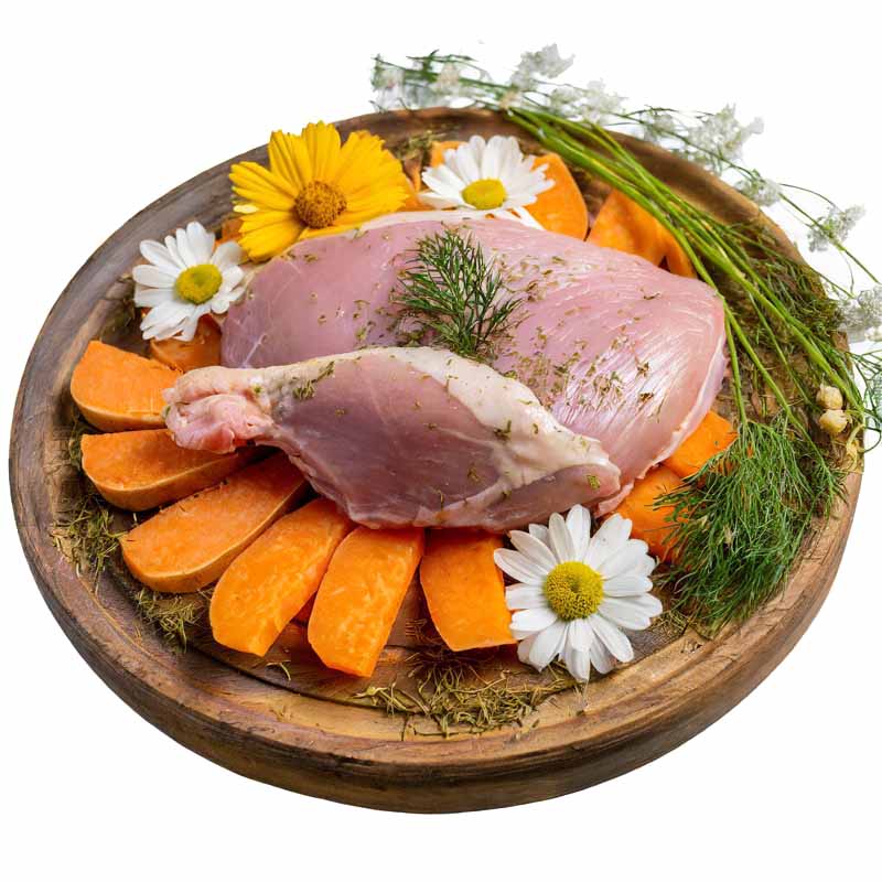 Obrazek Granule pro psy TYGERO 50 Krůtí a Kachní - pro stěňata malých plemen - 2kg