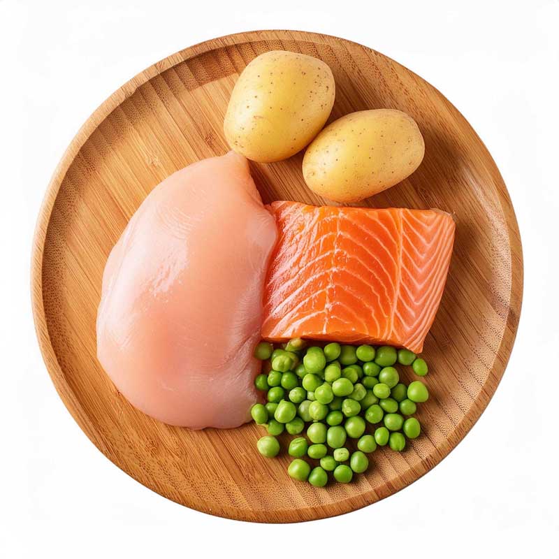 Obrazek Granule pro kočky TYGERO 70 kuře s tuňákem a lososem - 5kg