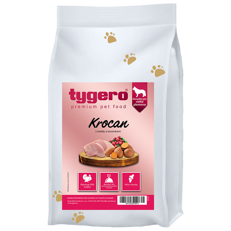 Obrázek Granule pro psy TYGERO 50 Krůtí - velké plemeno - 2kg Obrazek 9349835