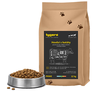 granule pro dospělé psy s citlivým trávením